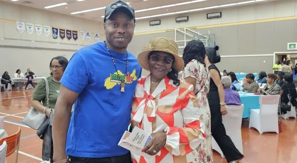 Community members gathered at a 902 Man Up event